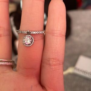 Pandora Silver Ring Size 7.5 (Rare)